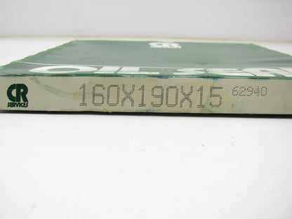 Chicago Rawhide 62940 Oil Seal - 7.4803 OD X 6.2992 ID X 0.5906 - 160x190x15