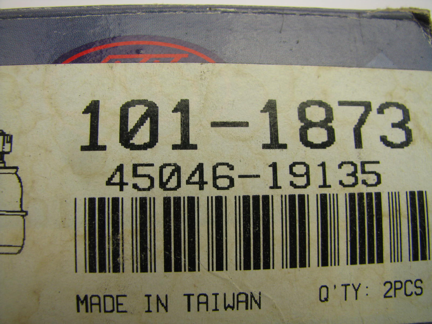 Chih Chi 101-1873 FRONT OUTER Steering Tie Rod End