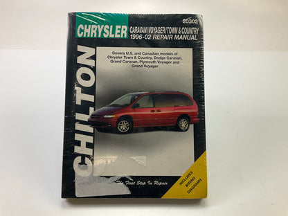 SEALED - Chilton 20302 Repair Manual For 1996-1999 Town & Country, Grand Voyager