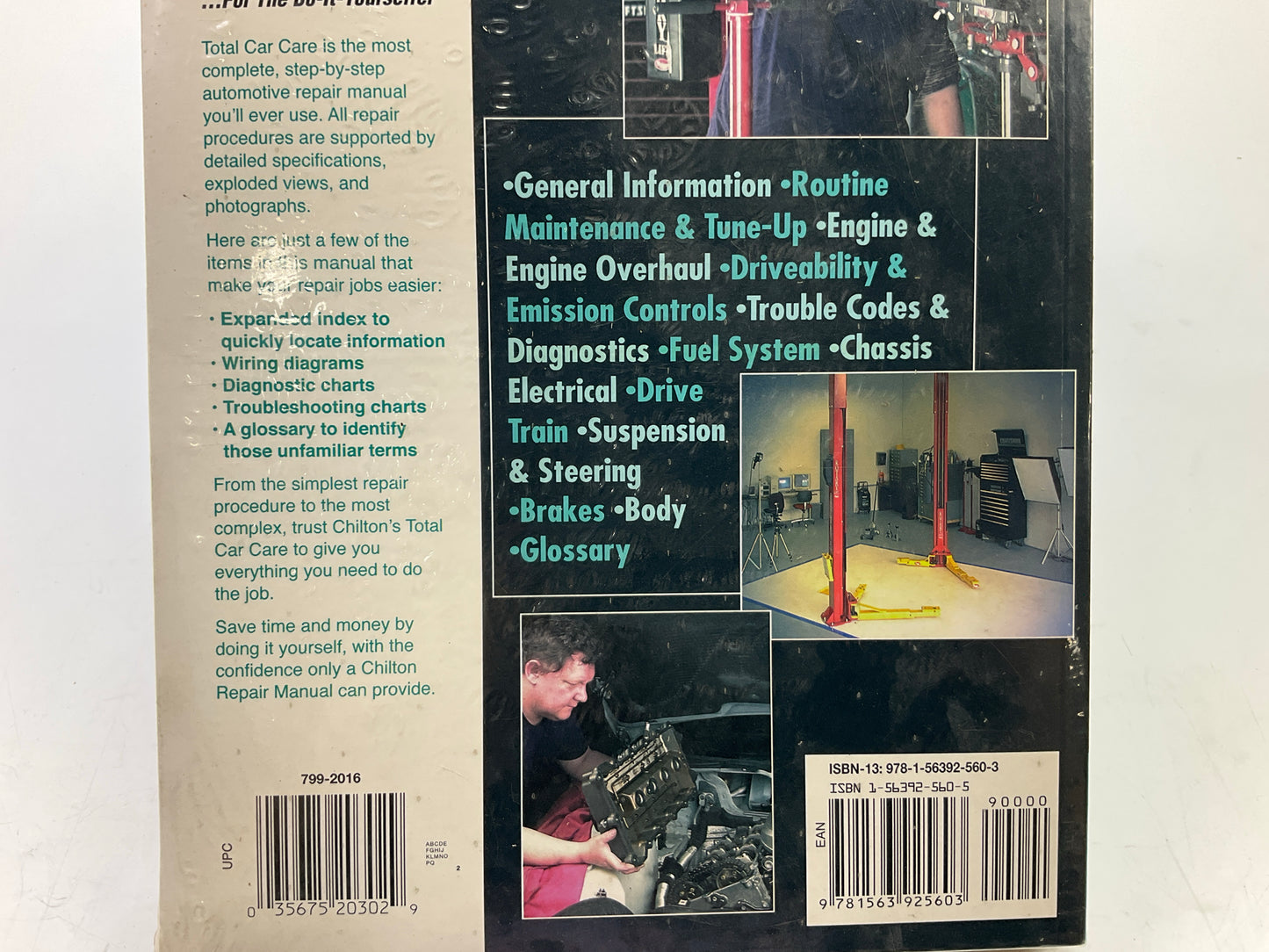 SEALED - Chilton 20302 Repair Manual For 1996-1999 Town & Country, Grand Voyager