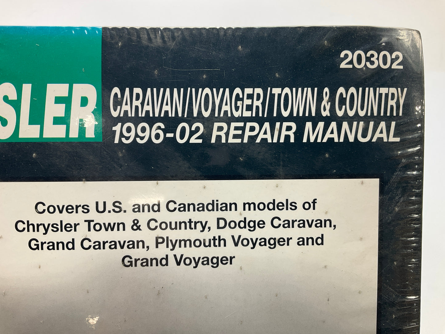 SEALED - Chilton 20302 Repair Manual For 1996-1999 Town & Country, Grand Voyager