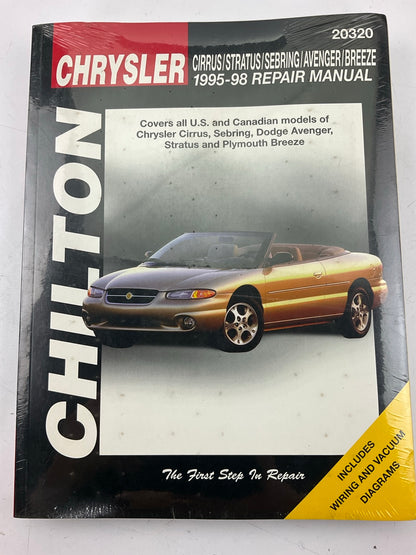 Chilton 20320 Repair Manual For 1995-98 Cirrus Avenger Stratus Sebring