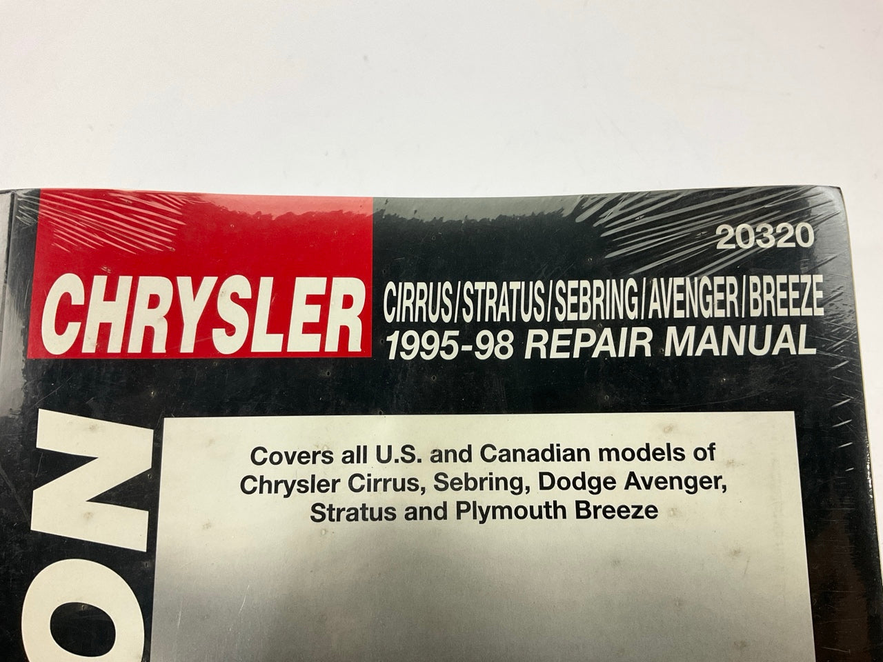 Chilton 20320 Repair Manual For 1995-98 Cirrus Avenger Stratus Sebring