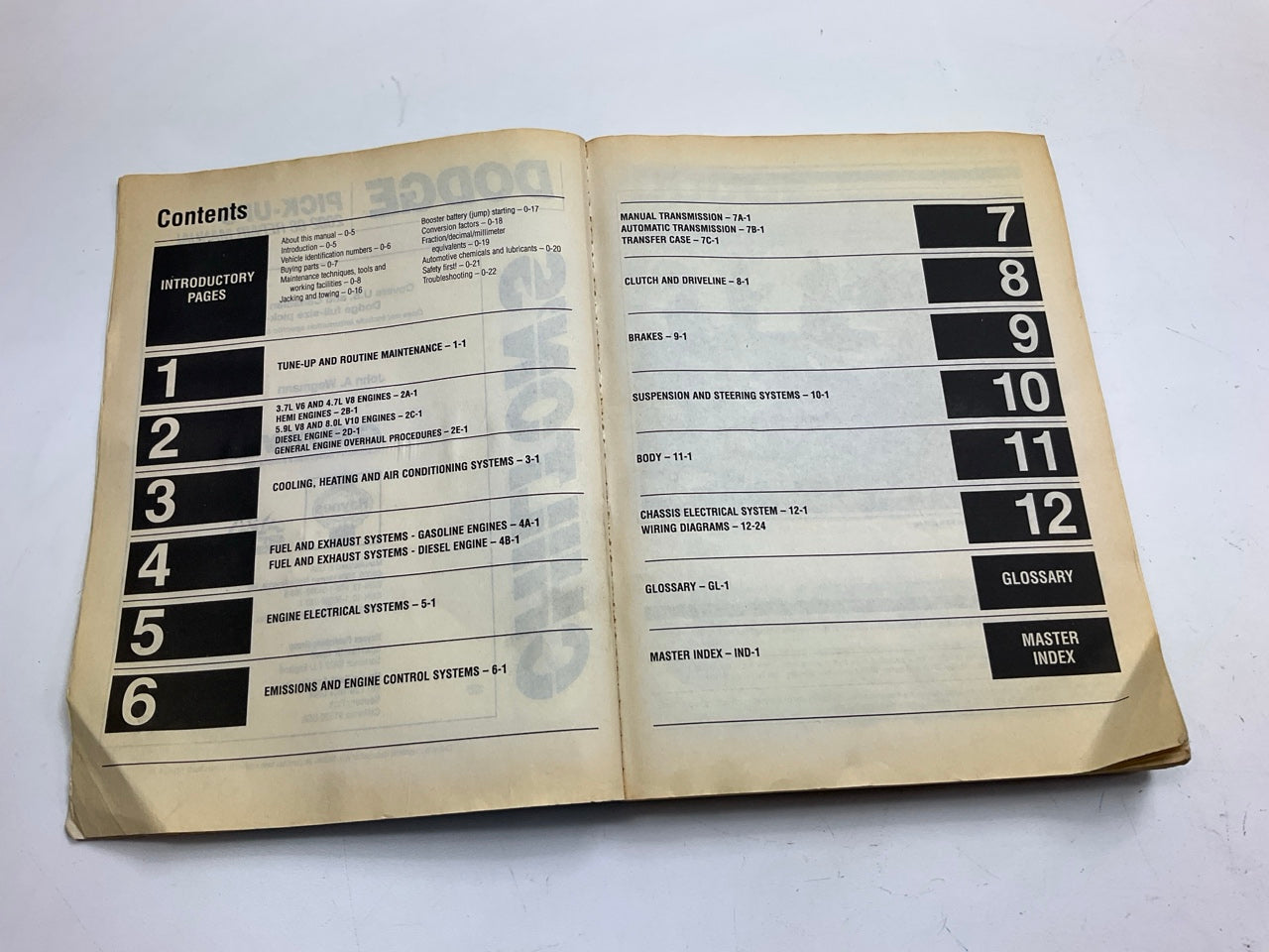 USED Rough Condition, As Shown - Chilton 20405 Repair Manual For 02-08 Dodge Ram