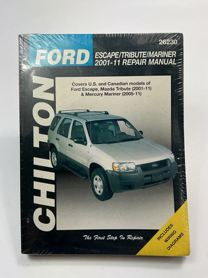 Chilton 26230 Repair Manual - 2001-2011 Ford Escape / Mazda Tribute / Mariner