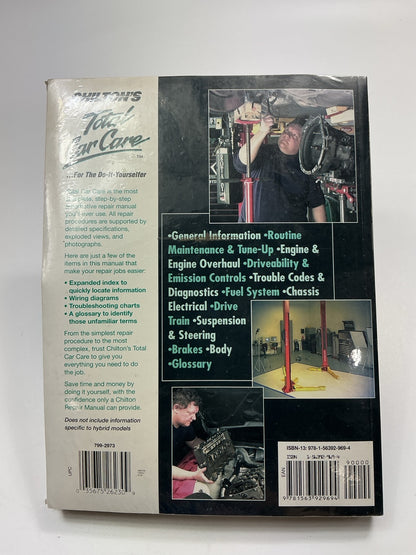 Chilton 26230 Repair Manual 2001 2011 Ford Escape / Mazda Tribute