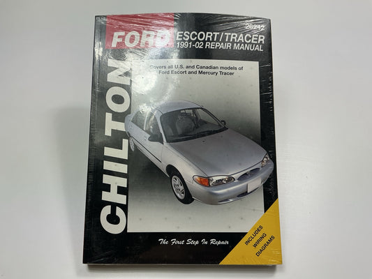 SEALED - Chilton 26242 Repair Manual For 1991-2002 Ford Escort