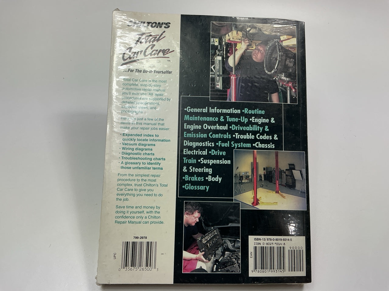 SEALED Chilton 26500 Repair Manual - 88-00 Lincoln Continental, 88-00 Town Car
