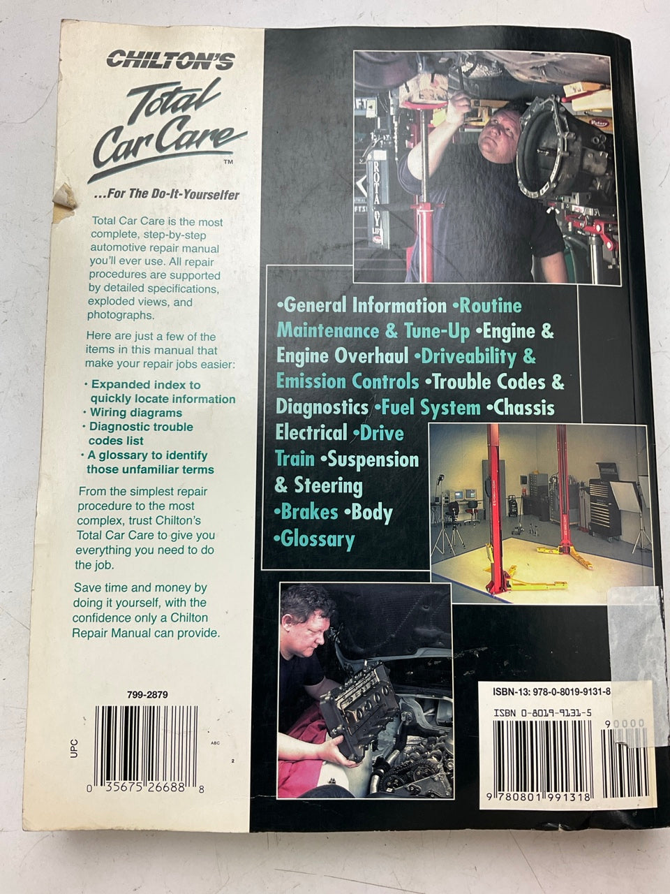 OPENED - Chilton 26688 Repair Manual 1991-1999 Ford Ranger, Explorer