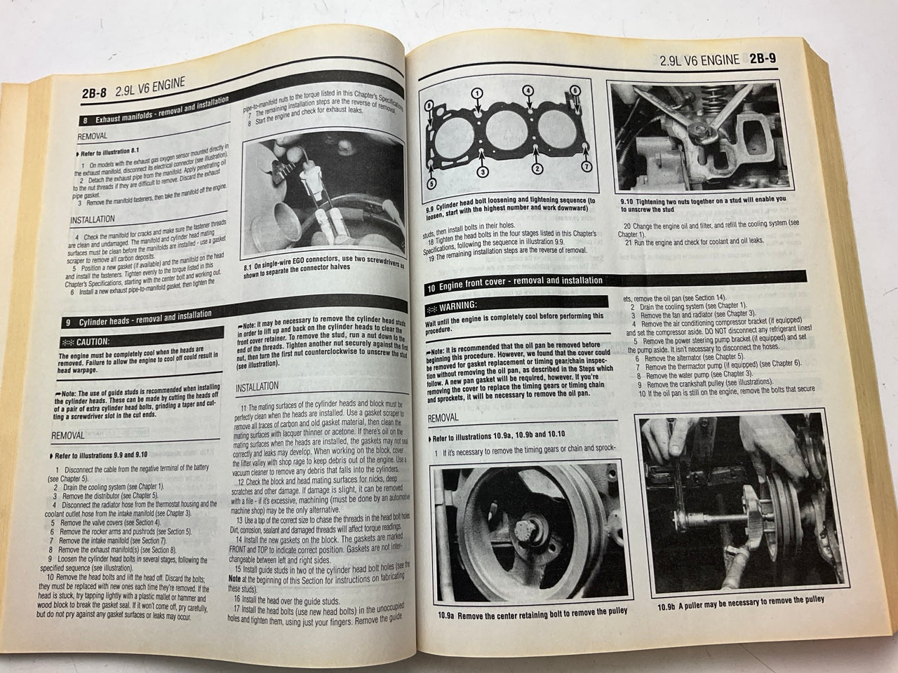 OPENED - Chilton 26688 Repair Manual 1991-1999 Ford Ranger, Explorer