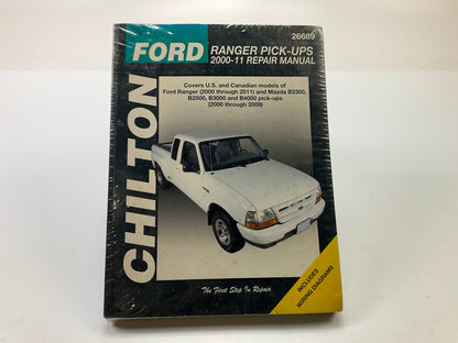SEALED - Chilton 26689 Repair Manual - 2000-2011 Ford Ranger, 01-09 Mazda B2300
