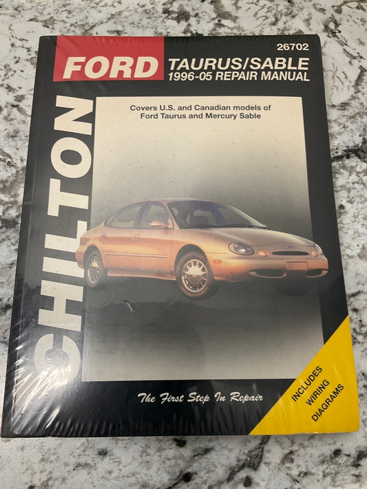 Chilton 26702 Repair Manual 1996-2005 Ford Taurus, Mercury Sable (Except SHO)