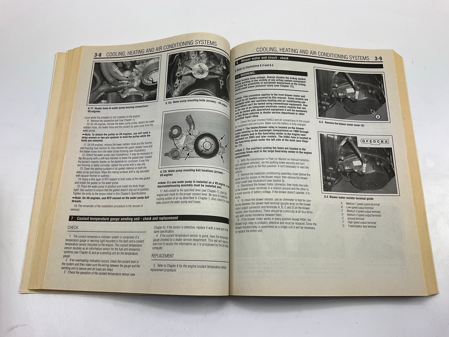 Chilton 28625 Repair Manual 1999-06 Full Size GM Trucks - USED