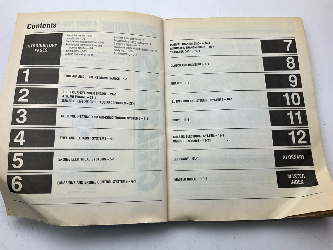 USED - Chilton 28862 Repair Manual For 1994-2004 Chevy S10, Blazer, GMC Jimmy