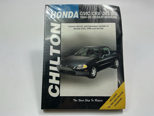 SEALED - Chilton 30200 Repair Manual - 1984-1995 Honda Civic, 88-91 Honda CRX