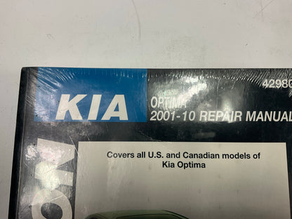 SEALED - Chilton 42980 Repair Manual For 2001-2010 Kia Optima