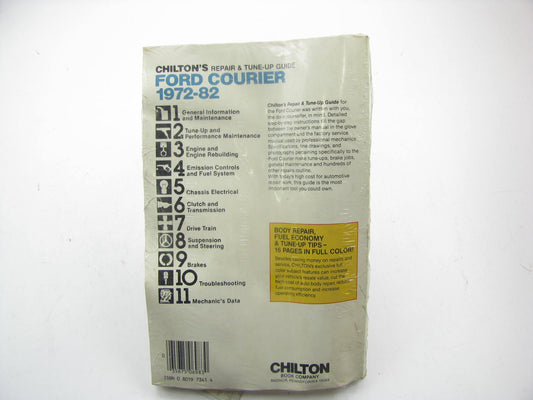 Chilton 6983 Repair Manual For 1972-1982 Ford Courier Pickup