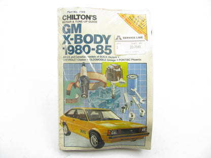 Chilton 7049 Repair Manual & Tune Up Guide - 1980-1985 GM X-Body