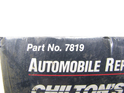 Chilton 7819 Repair Manual 1980-1987 Brakes Steering Suspension