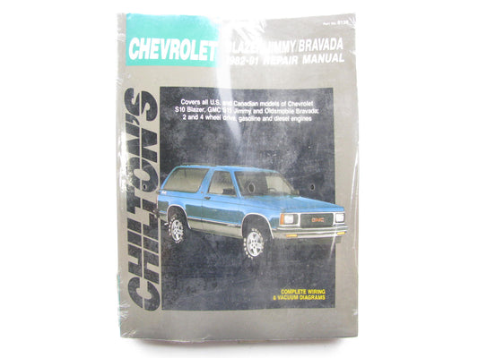 Chilton 8139 Repair Manual for 1983-1995 GM Blazer Jimmy Typhoon Bravada