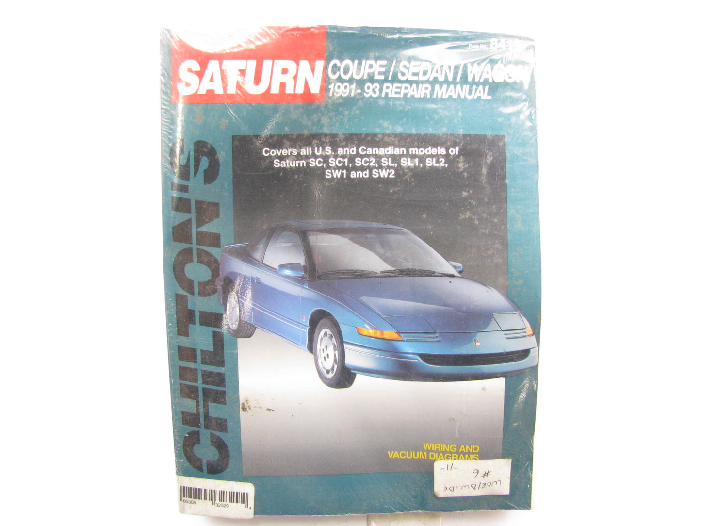 Chilton 8419 Repair Manual For 1991-1993 Saturn Coupe / Sedan / Wagon