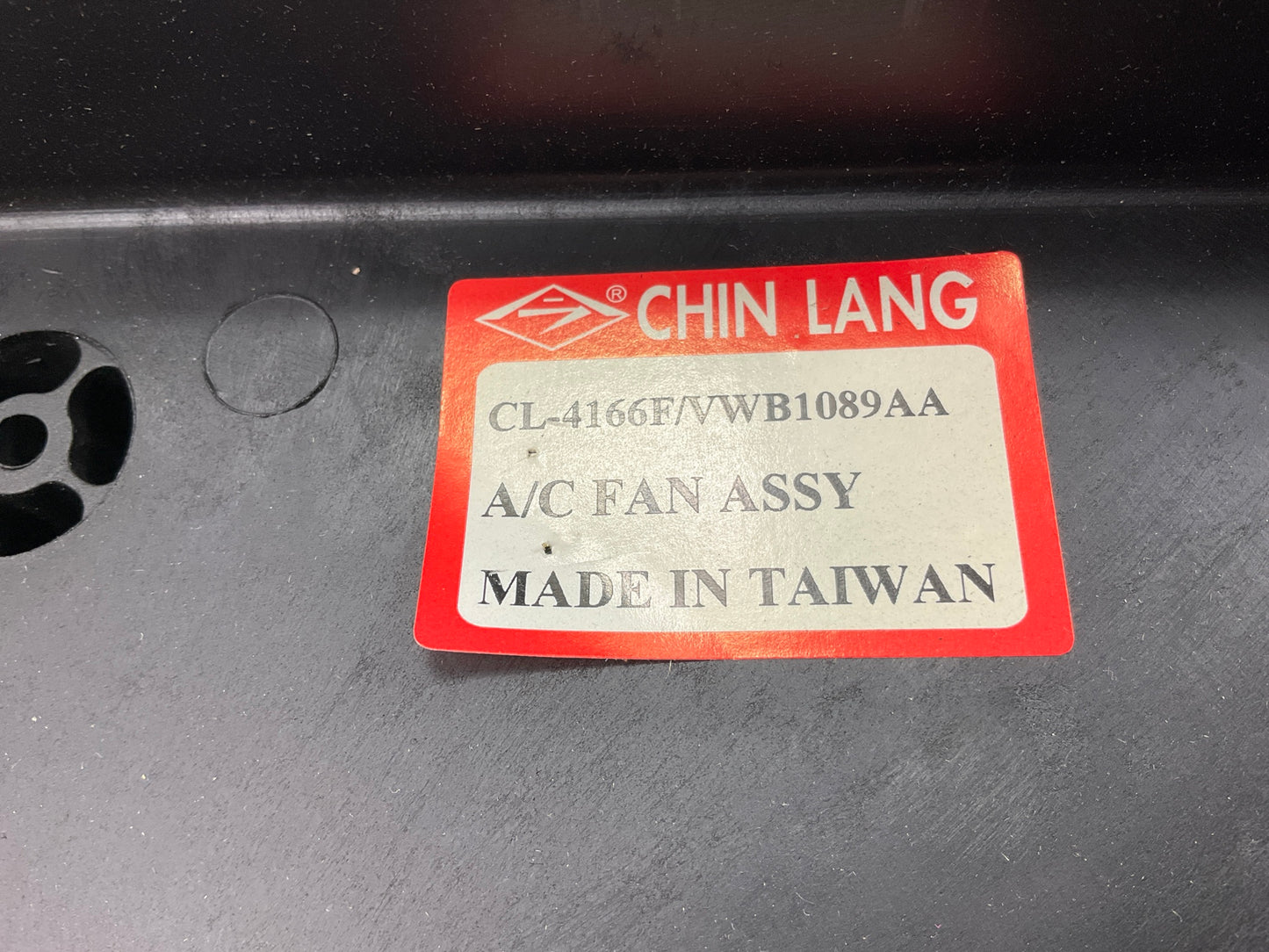 Chin Lang CL-4166F Engine Cooling Fan Assembly