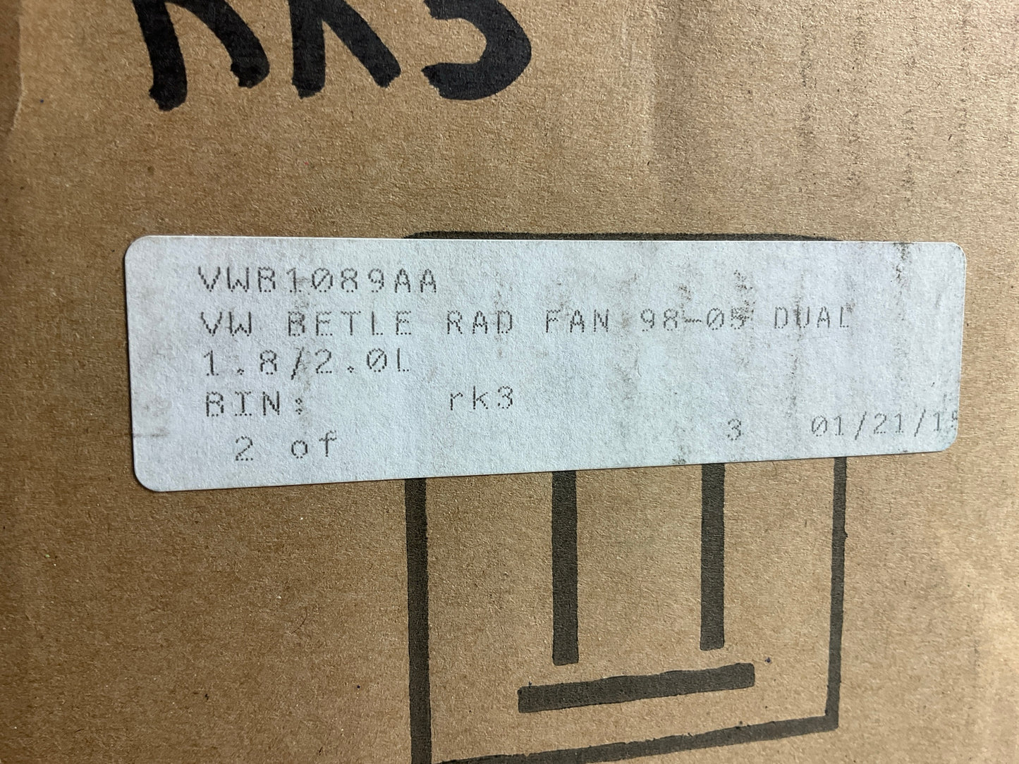 Chin Lang CL-4166F Engine Cooling Fan Assembly