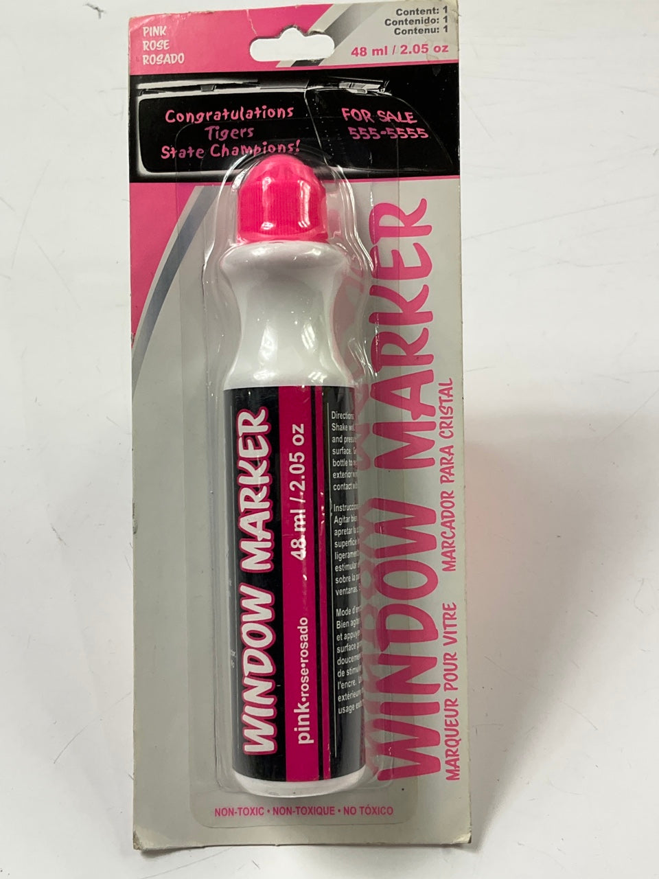 Chroma 000145 Pink Rose Window Marker 48ml / 2.05oz