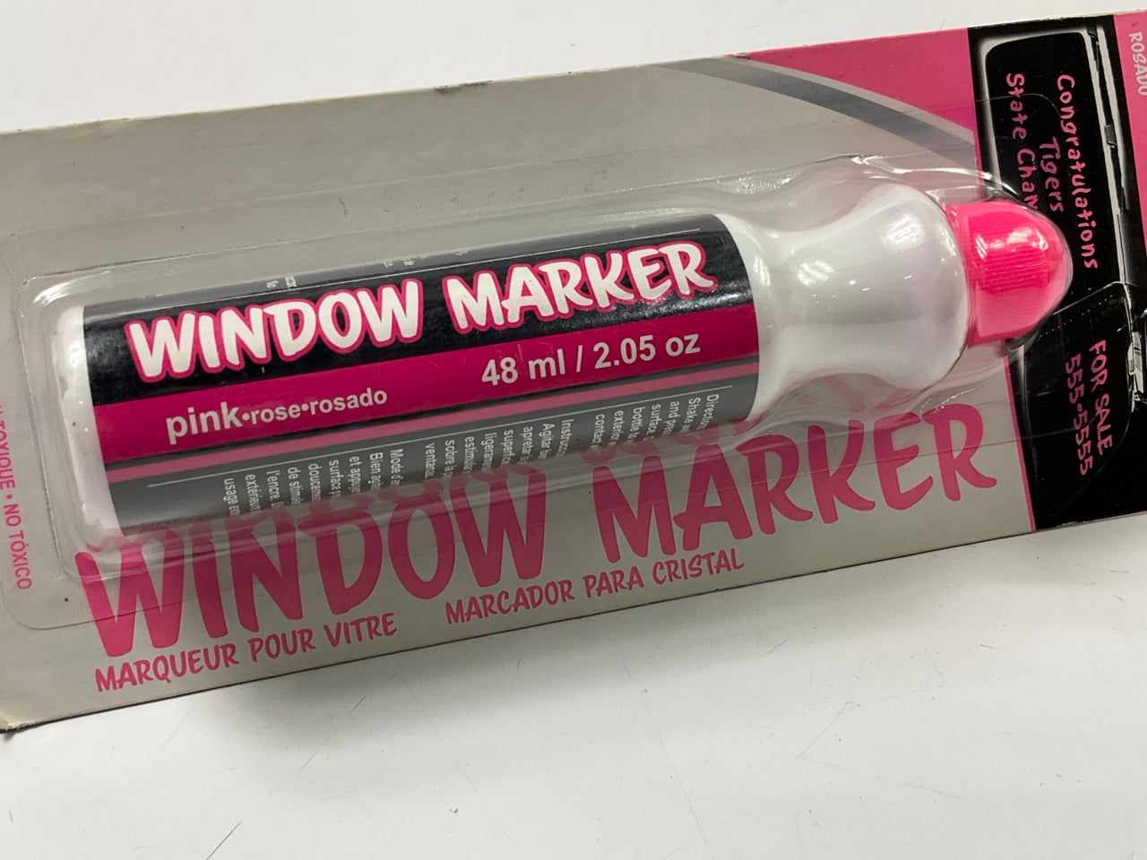 Chroma 000145 Pink Rose Window Marker 48ml / 2.05oz