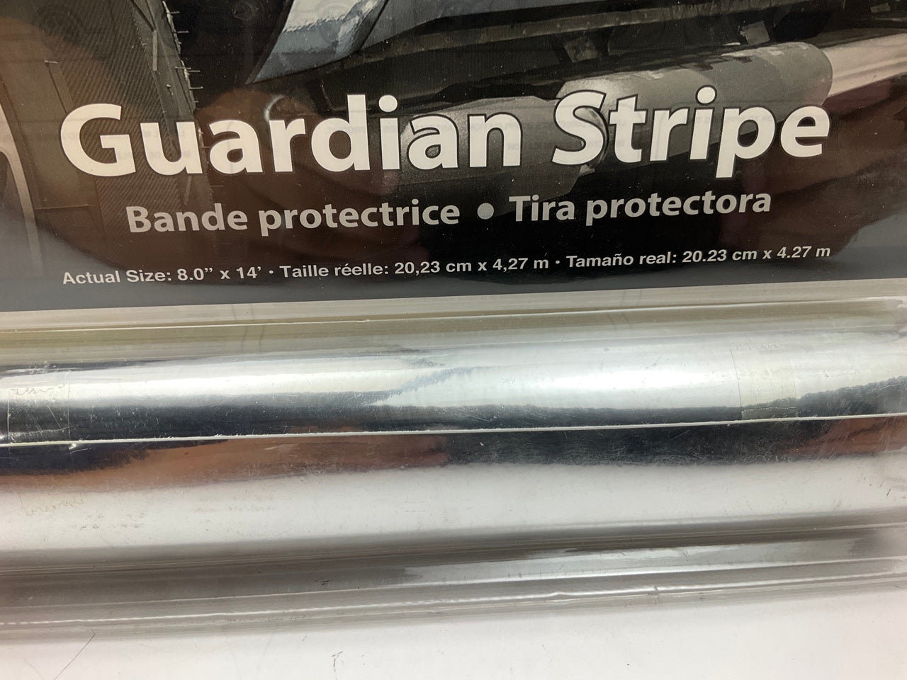 Chroma 11852 Guardian Stripez Silver Decal Strip 8'' X 14' Self Adhesive Stripe