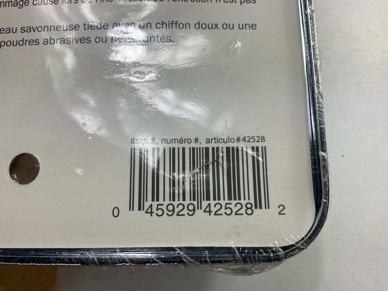 Set Of (2) Chroma 42528 License Plate Frames - Built Ford Tough