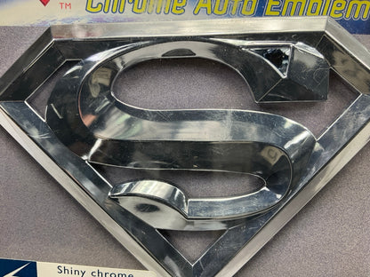Chrome Emblems SUPER-3D-C Vehicle Emblem Superman ''S'' Logo