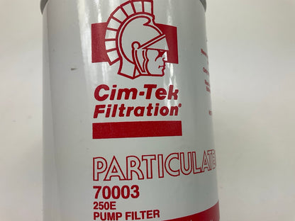 Cim-tek 70003 Fuel Dispensing Filter, 250 Series, 10 Micron, 25 GPM 50 PSI