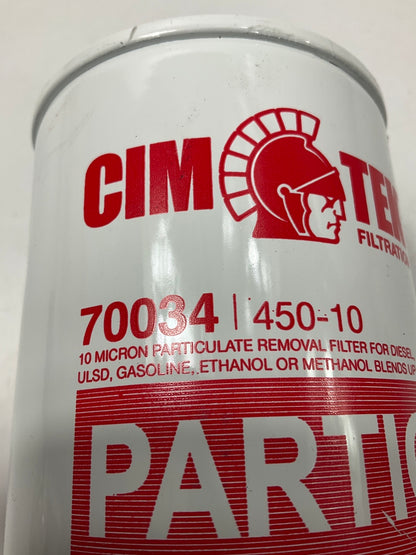 Cim-tek 70034 Fuel Filter - 10 Micron Particulate Removal Extended Life Filter