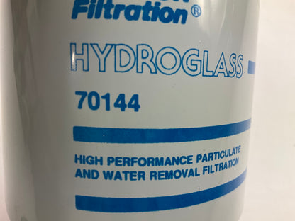 Cim-tek 70144 Gas Fuel Pump Spin-on Fuel Filter, Hydroglass Media