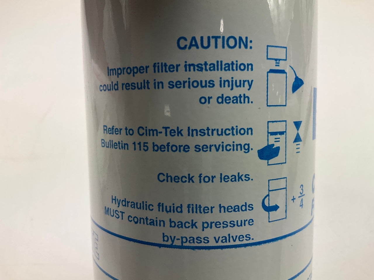 Cim-Tek 70148 800-02 2 Micron Fuel Dispenser Filter