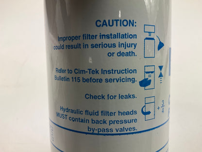 Cim-Tek 70148 800-02 2 Micron Fuel Dispenser Filter