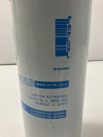 Cim-Tek 70120  25 Micron Replacement / Interchange Spin-On Fuel Filter