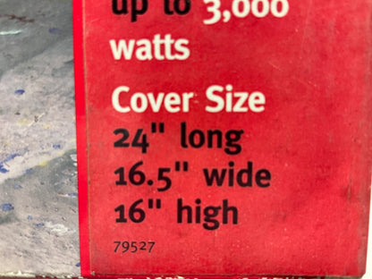 Classic Accessories 79527 Generator Cover, Medium Size, 24'' L X 16.5'' W X 16'' H