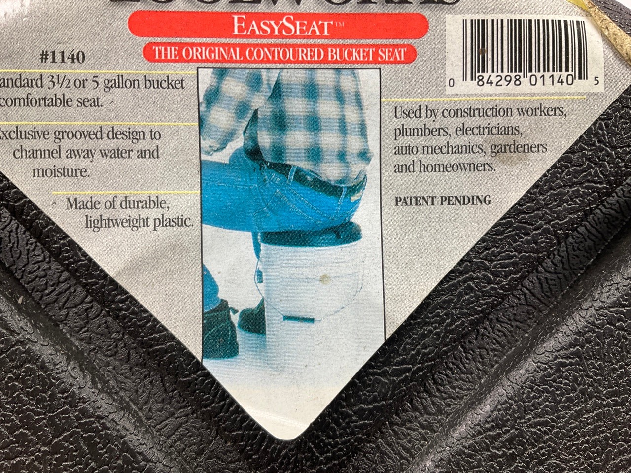 CLC 1140 Bucket Lid Seat, Plastic, Use With 3.5/5 Gallon Plastic Bucket