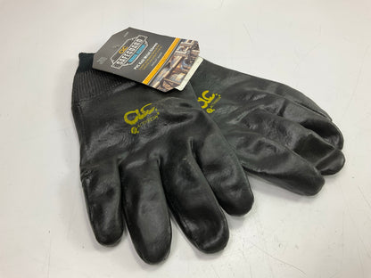 CLC SAFEGUARD CHEMICAL RESISTANT PVC Knit Wrist Gloves, One Size