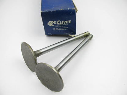 (2) Clevite 211-2321 Engine Intake Valves For 1977-1979 Pontiac 2.5L-L4