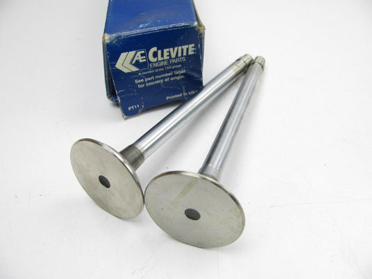 (2) Clevite 211-2452 Engine Exhaust Valves - 1977-1995 Ford 255 302 351W