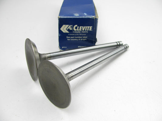 (2) Clevite 211-2665 Engine Exhaust Valves - 1982-83 Accord 1982 Prelude 1.8L