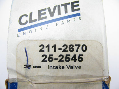 Clevite 211-2670 Intake Valve - 1983 Honda Prelude 1.8L