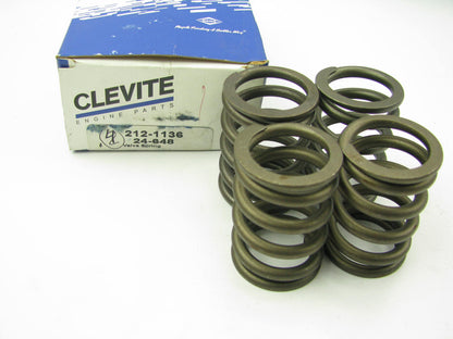 (4) Clevite 77 212-1136 Engine Valve Spring for 1965-1980 Ford 240 300