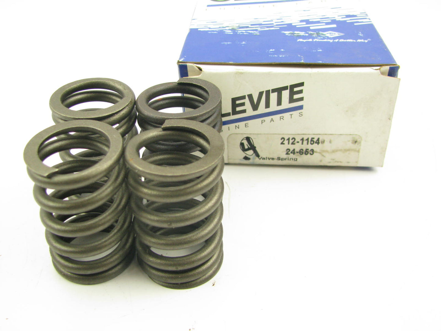 (4) Clevite 77 212-1154 Engine Valve Spring For 1964-1979 GM Chevy 250 4.1L