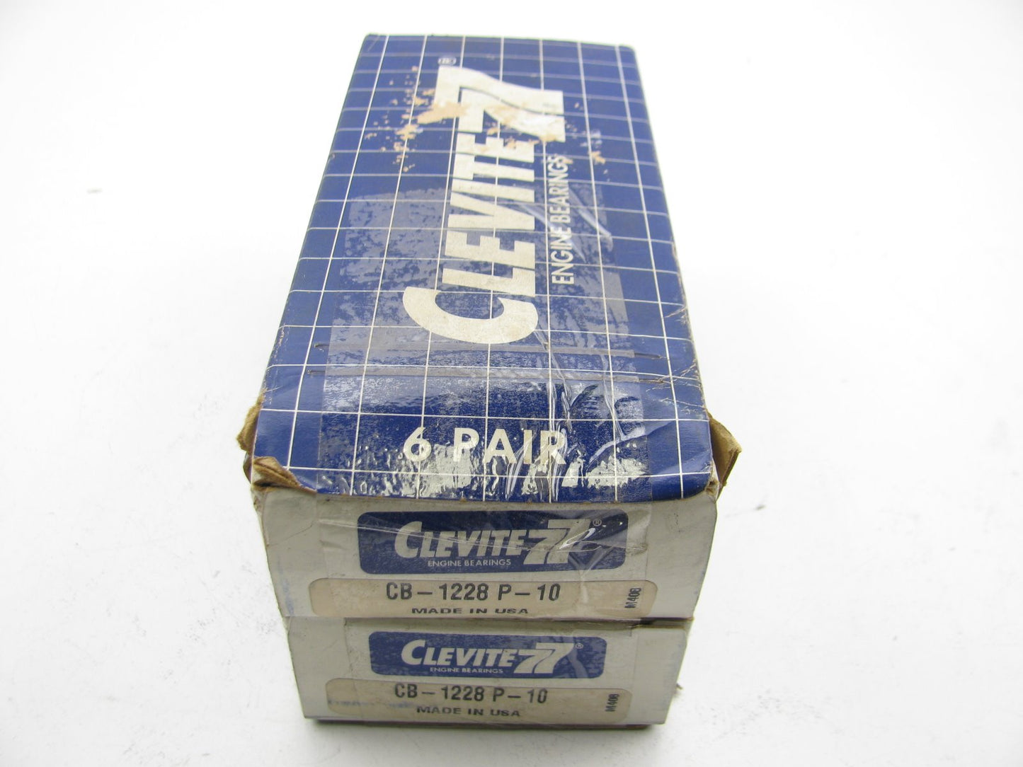 (6) Clevite CB-1228P-10 Connecting Rod Bearings .010'' 77-90 Buick 3.0L 3.3L 3.8L