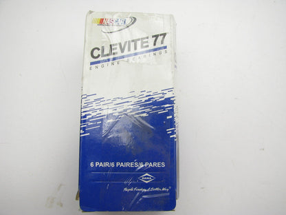 (6) Clevite 77 CB1228P Connecting Rod Bearings Std 77-90 GM 181 196 204 231 252