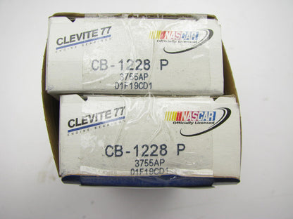 (6) Clevite 77 CB1228P Connecting Rod Bearings Std 77-90 GM 181 196 204 231 252